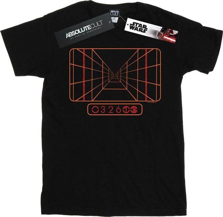 Actual product image Star Wars Mens Targeting Computer T-Shirt (5XL)