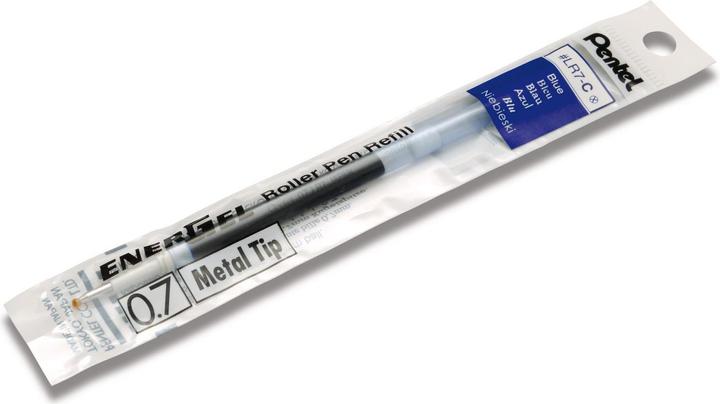 Image du produit Pentel Recharge EnerGel 0,7 mm (Mine de gel, Bleu, 0.70 mm)