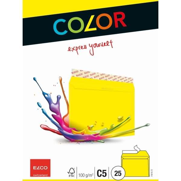 Image du produit Elco Couvert Color, sans fenêtre (C5, 25 x)