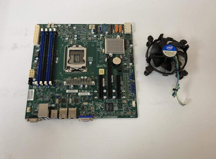 Actual product image Supermicro X11SSL-F - Motherboard - micro ATX (LGA 1151, Intel C232, mATX)