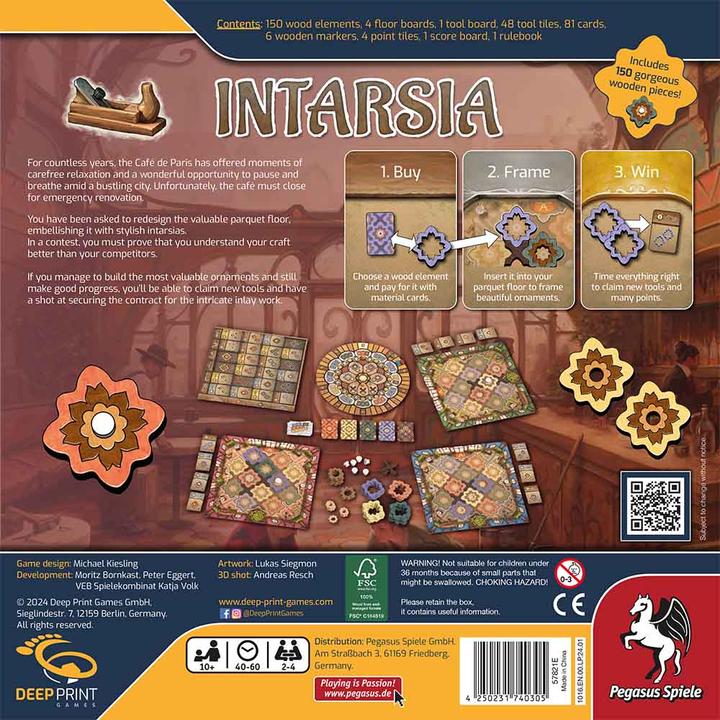 Image du produit Pegasus Intarsia (Deep Print Games) (English Edition) (Anglais)