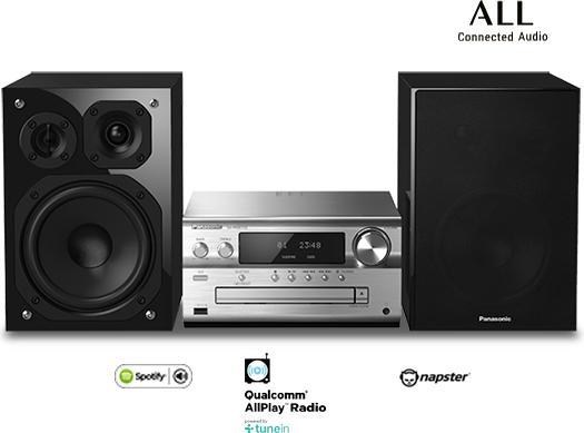 Panasonic Sc-Pmx152 (Airplay, Wi-Fi, Bluetooth, Multiroom, Spotify Connect, CD player, 2x 60 W)