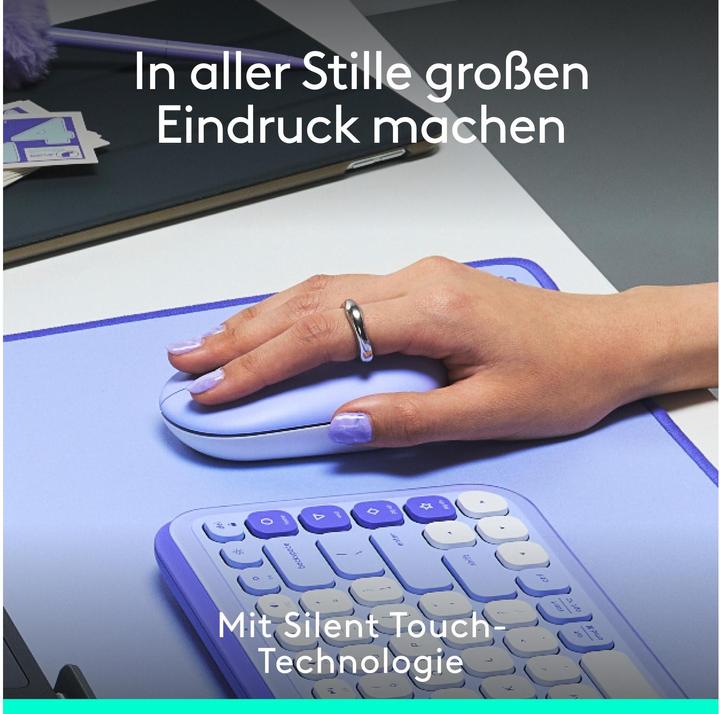 Produktbild Logitech POP Mouse mit personalisierbarem Emoji (Kabellos)