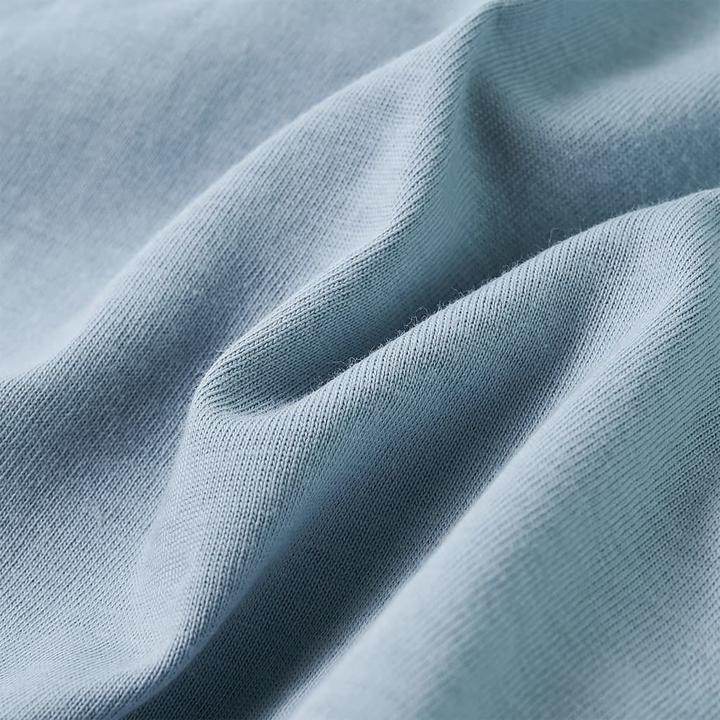 Produktbild VidaXL Kinder-Langarmshirt Hellblau 128,Material: 100 (128)