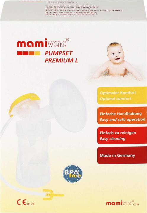 Produktbild Kimetec Mamivac Pumpset Premium L, 1 St