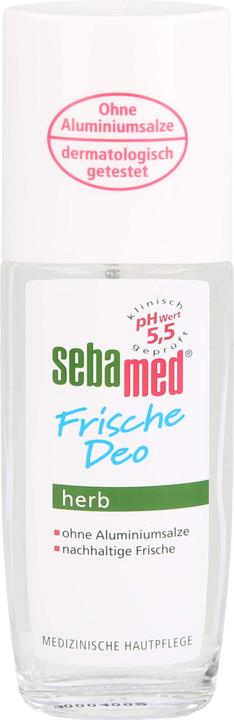 Sebamed frische Deo herb für die empfindliche Haut, 75 ml Lösung (Spray, 75 ml)