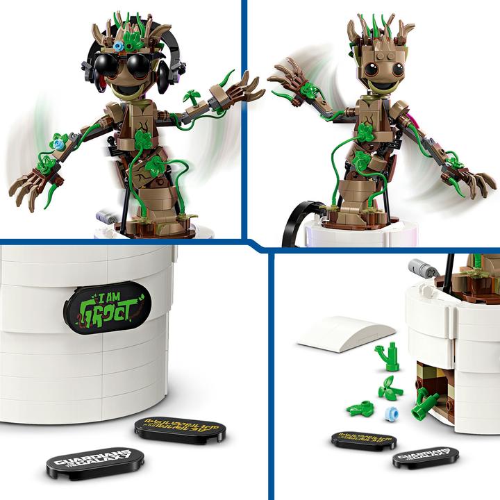Actual product image LEGO Dancing Groot (76297, LEGO Marvel)
