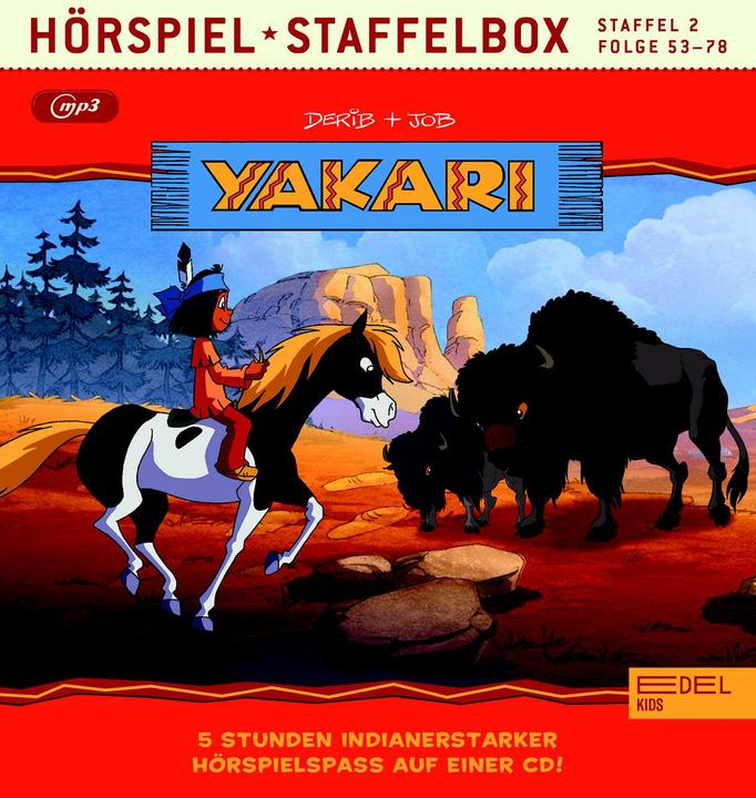 Produktbild Yakari - Staffelbox 2 (Folge 53-78) mp3