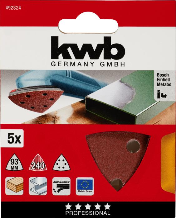 Actual product image kwb Delta adhesive washers K240 /5pcs. (240)