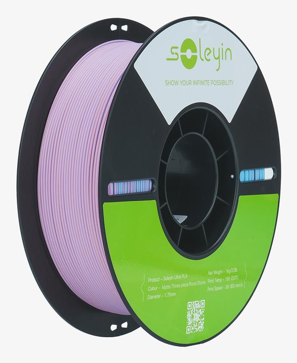 Actual product image Creality Filament Soleyin Ultra-PLA Violett 1.75 mm 1.29 kg (PLA, 1.75 mm, 1290 g, Violet)