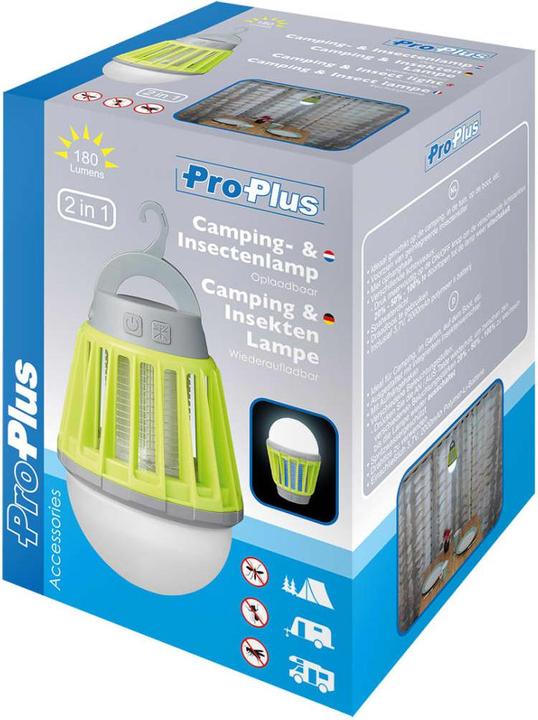 Image du produit ProPlus Lampe de camping & insectes rechargeable