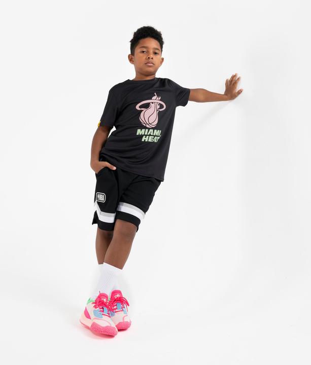 Image du produit Tarmak Chaussures de basket enfants basses NBA Miami Heat - Fast 900 Low-1 rose (34)