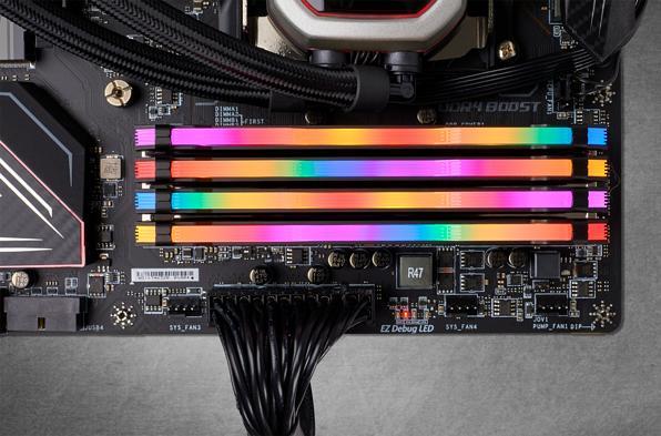 Actual product image Corsair Vengeance RGB Pro (8 x 8GB, 3600 MHz, DDR4-RAM, DIMM)