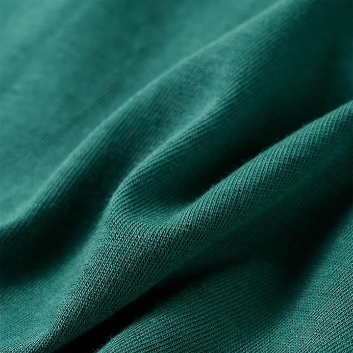 Actual product image VidaXL Children's long-sleeved shirt green 92,Material: 100 % cotton,colour (92)