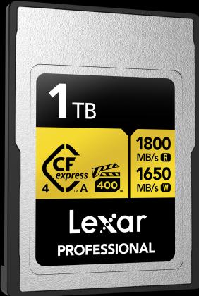 Immagine prodotto Lexar 1800MB/s CFexpress 4.0 A 1TB Oro (1000 GB, CFexpress type A)
