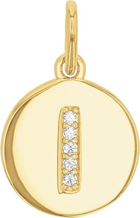 Actual product image Amor Cupid pendant for ladies, 925 Sterling silver, zirconia synth. | I (Silver 925)