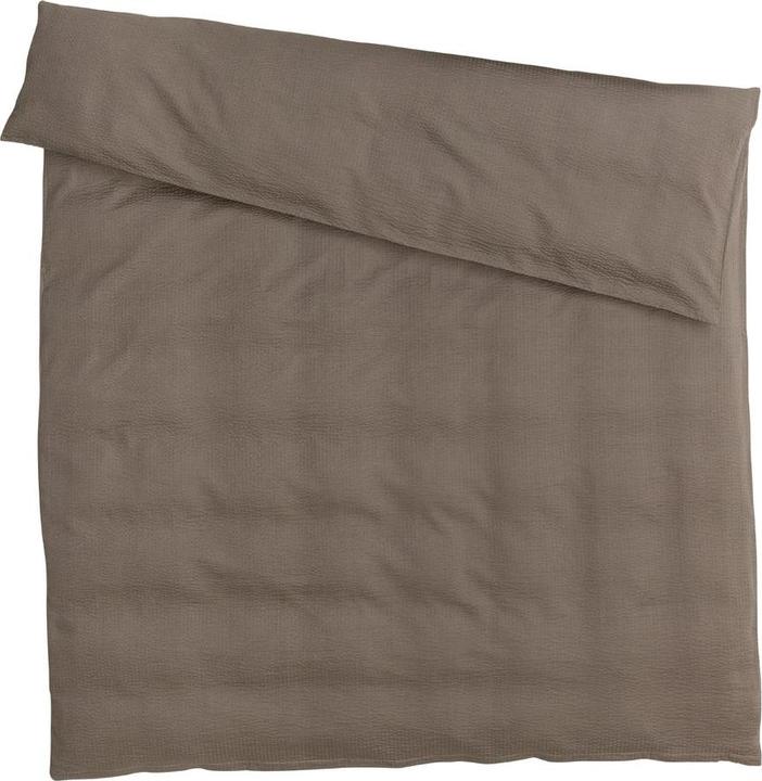 Actual product image Johann Jakob Satin Seersucker (Duvet cover, 200 x 210 cm)
