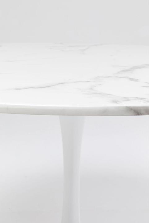 Produktbild Kare Design Tisch Veneto Marmor Weiss Ø110cm