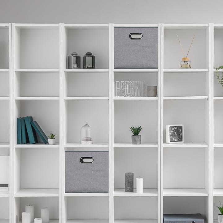 Actual product image Relaxdays 2x storage box (33 x 33 x 32 cm, 35.38 l)