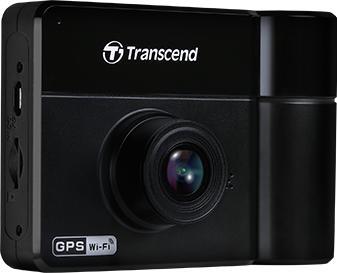 Actual product image Transcend Dashcam - DrivePro 550 - 128GB (suction cup mount) (GPS receiver, Wi-Fi, Built-in display, UHD)