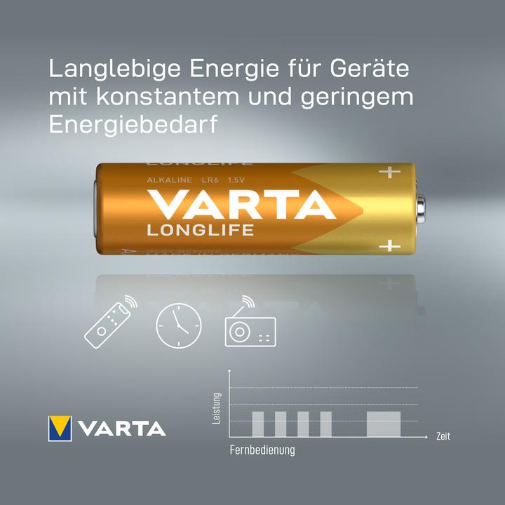 Produktbild Varta Longlife (12 Stk., AA, 2800 mAh)