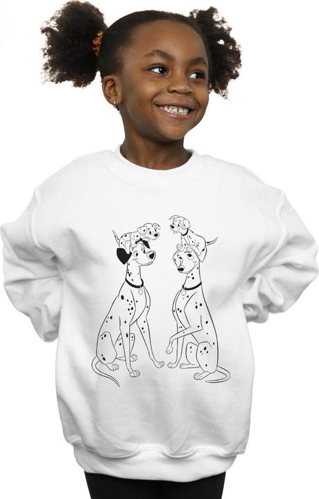 Immagine prodotto Disney 101 Dalmatians Family Felpa Ragazze (128)