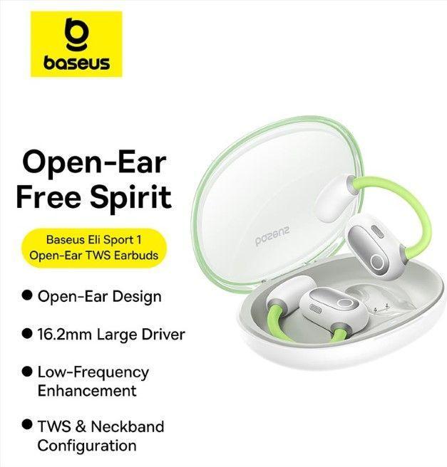 Actual product image Baseus Eli Sport 1 (No noise cancelling, 7.50 h, Wireless)