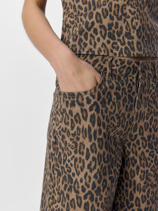 Produktbild Object Leoprint Bermudashorts (XS)
