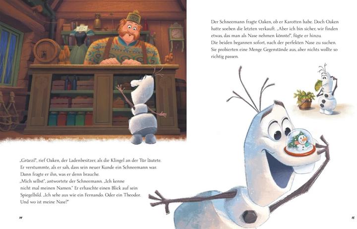 Actual product image Disney: Das grosse Olaf-Vorlesebuch (German, Walt Disney, 2021)