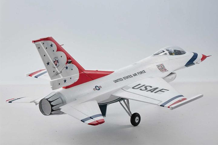 Actual product image FMS F16 Blue Thunder EDF 64 PNP - 71 cm (Jet)