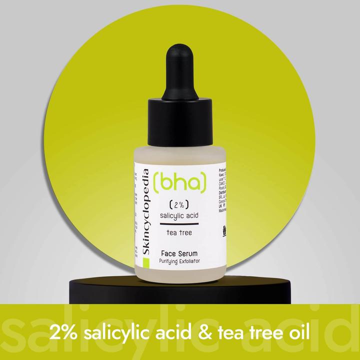 Image du produit Skincyclopedia 2% d'acide salicylique + huile de théier (30 ml)