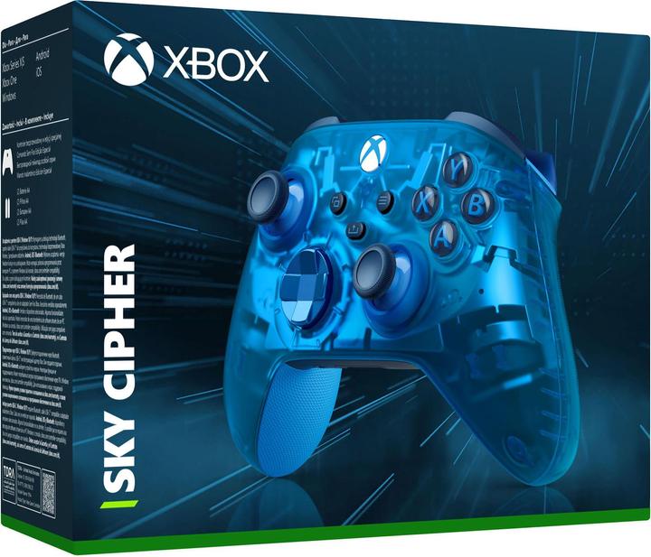 Immagine prodotto Microsoft Xbox Wireless Controller - Sky Cipher (Special Edition) (PC, Xbox Series X, Xbox One X, Xbox One S, Xbox Serie S, Android, iOS)