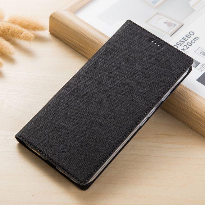 Produktbild MU Classic Leder Bookcover Hülle (HTC Desire 19+)