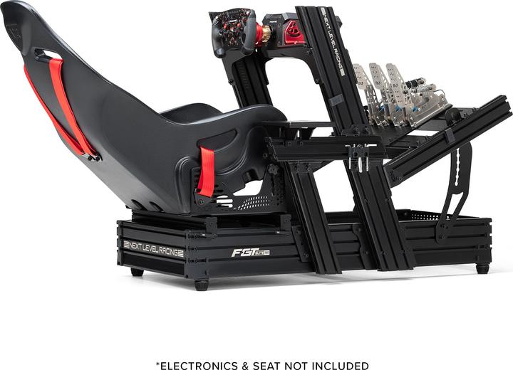 Next Level Racing Elite 160 Aluminium Simulator Cockpit - Front und Side Mount Edition