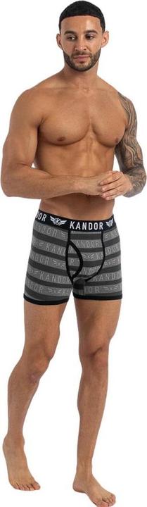 Actual product image Kandor Mens Lingo Boxer Shorts (Pack of 5) (XL)