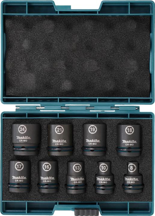 Makita 9-piece socket spanner set1/2