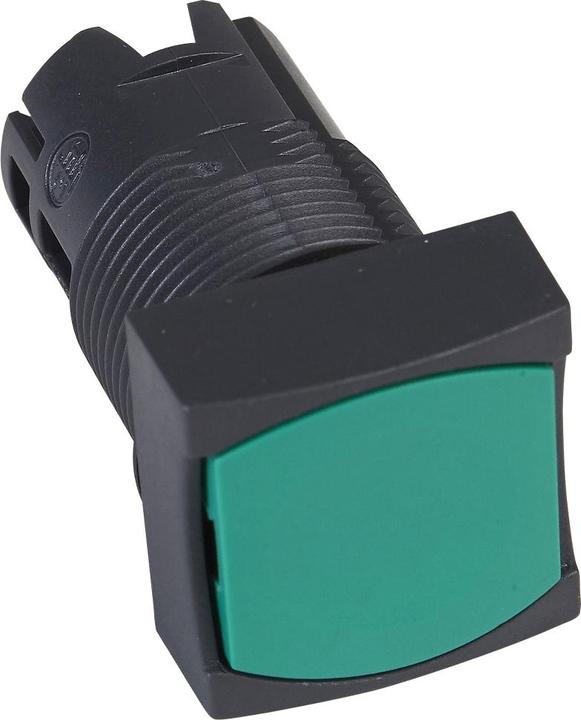 Image du produit Schneider Electric 16mm Bouton-poussoir Tête Carrée Verte