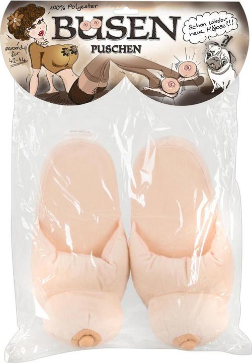 Actual product image You2Toys Bust slippers