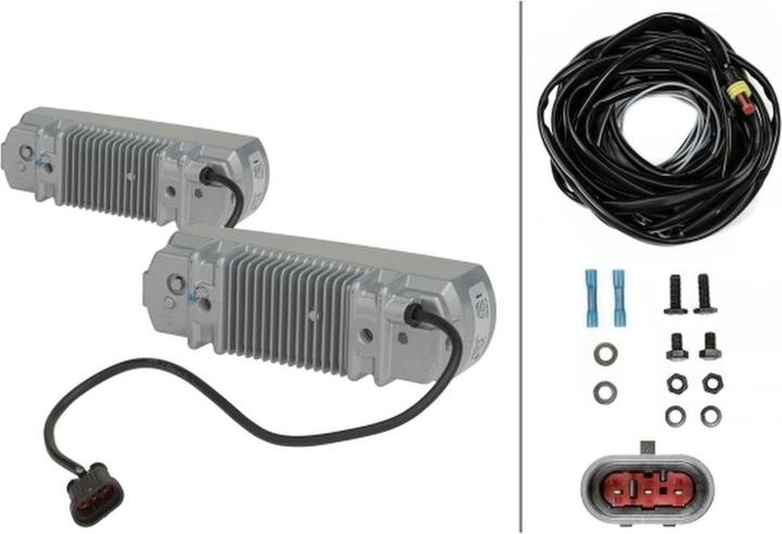 Image du produit Hella Jeu de feux diurnes à l'avant du véhicule LED pour AEBI