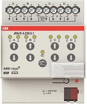 Produktbild ABB STOTZ-KONTAKT Jalousie-/Rollladenaktor m.Fahrzeitermittlung JRA (Rolladenaktor)