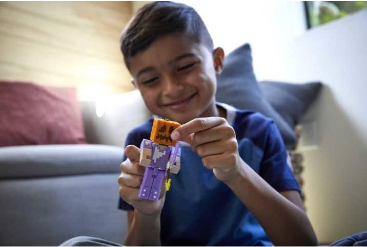 Actual product image Minecraft Ultimate Ender Dragon with Steve Figure
