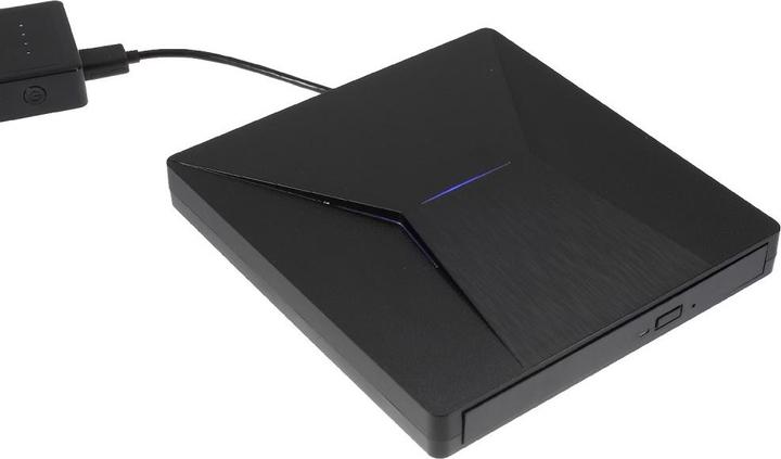 Image du produit Apfelkiste Lecteur externe Slim USB C & USB 3.0 CD DVD-RW (Graveur de DVD, Graveur de CD)
