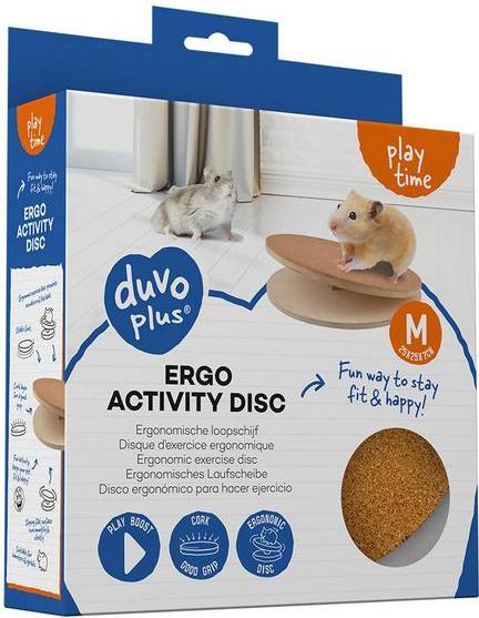 Produktbild Duvoplus Ergonomische Laufscheibe aus Kork M, 25x25x7cm