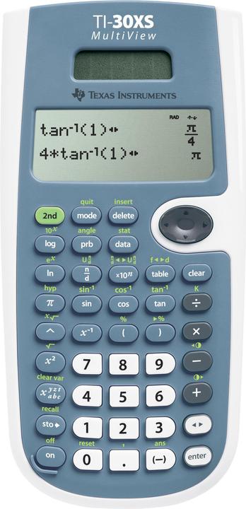 Actual product image TI Scientific Calculator (Solar cells, Batteries)