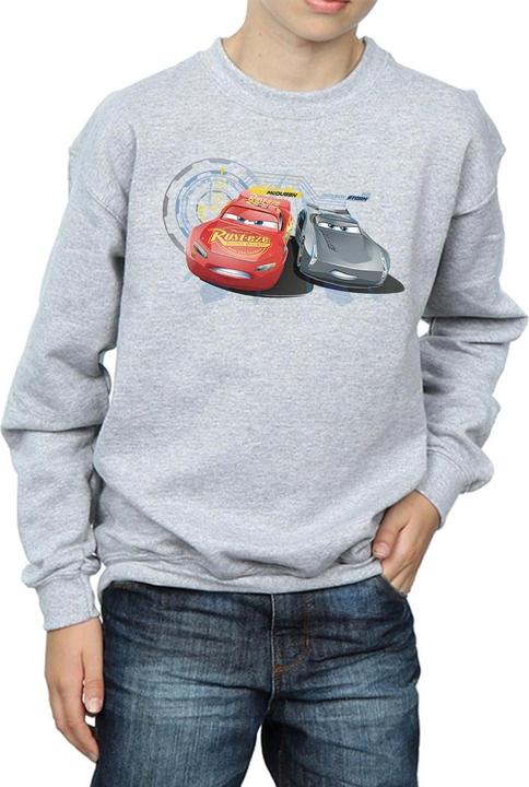 Actual product image Disney Boys Cars Lightning Vs Storm Sweatshirt (128)