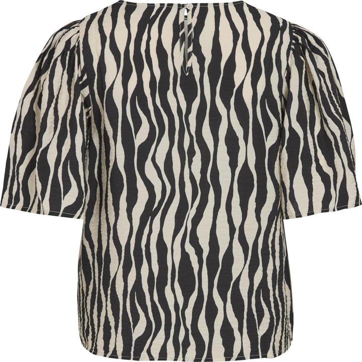 Actual product image Vila Patterned top with short sleeves (40)