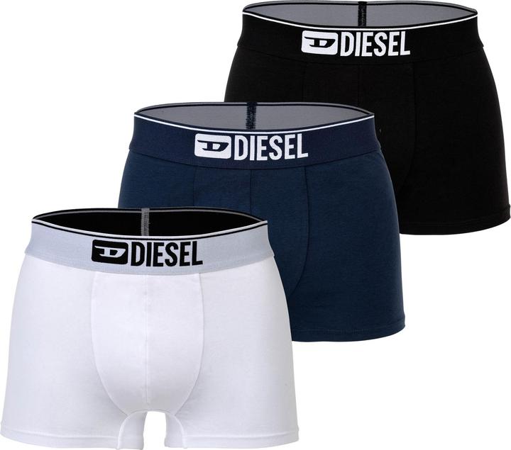 Weiss, Dunkelblau, Schwarz
