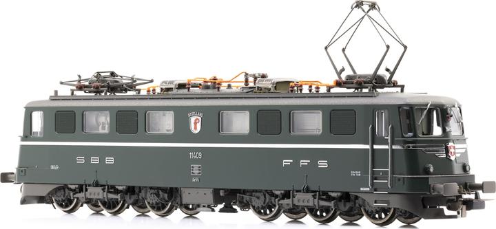 Produktbild Piko SBB Kantonslok Ae 6/6 11409 BASELLAND grün Ep. IV DC (Spur H0)
