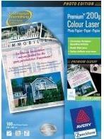 Produktbild Avery Premium Colour Laser Papier (200 g/m², A4, 100 x)