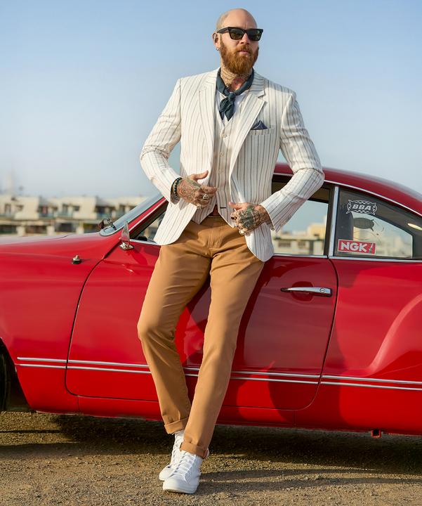 Image du produit Joe Browns Straight Leg Chino Trousers (W48/L30)
